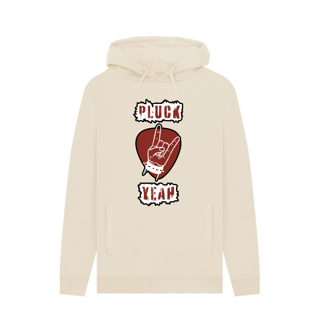 Oat \"Pluck Yeah\" Graphic Mens Guitar Rock Hoodie