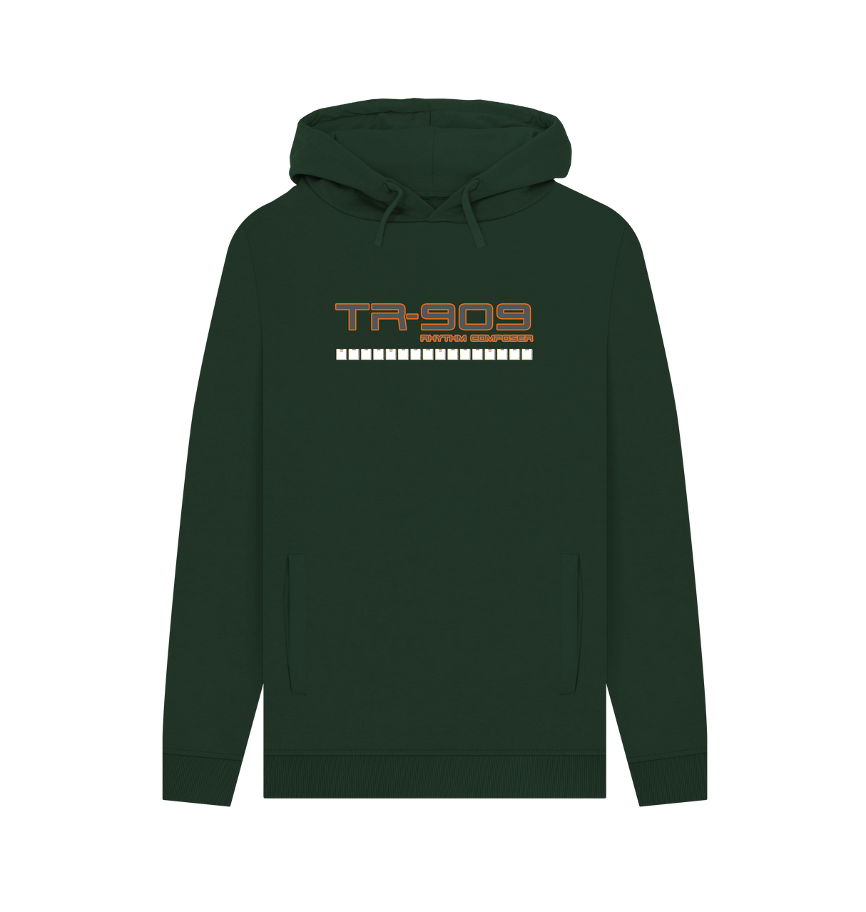 Evergreen Printed Hoody Front