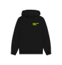 Black Bontempi Love Organ Unisex Hoodie with pocket logo