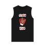 Black \"Pluck Yeah\" Graphic Mens Vest