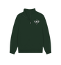 Evergreen Combined Clef Heart Symbol Graphic Unisex Quarter Zip Sweatshirt