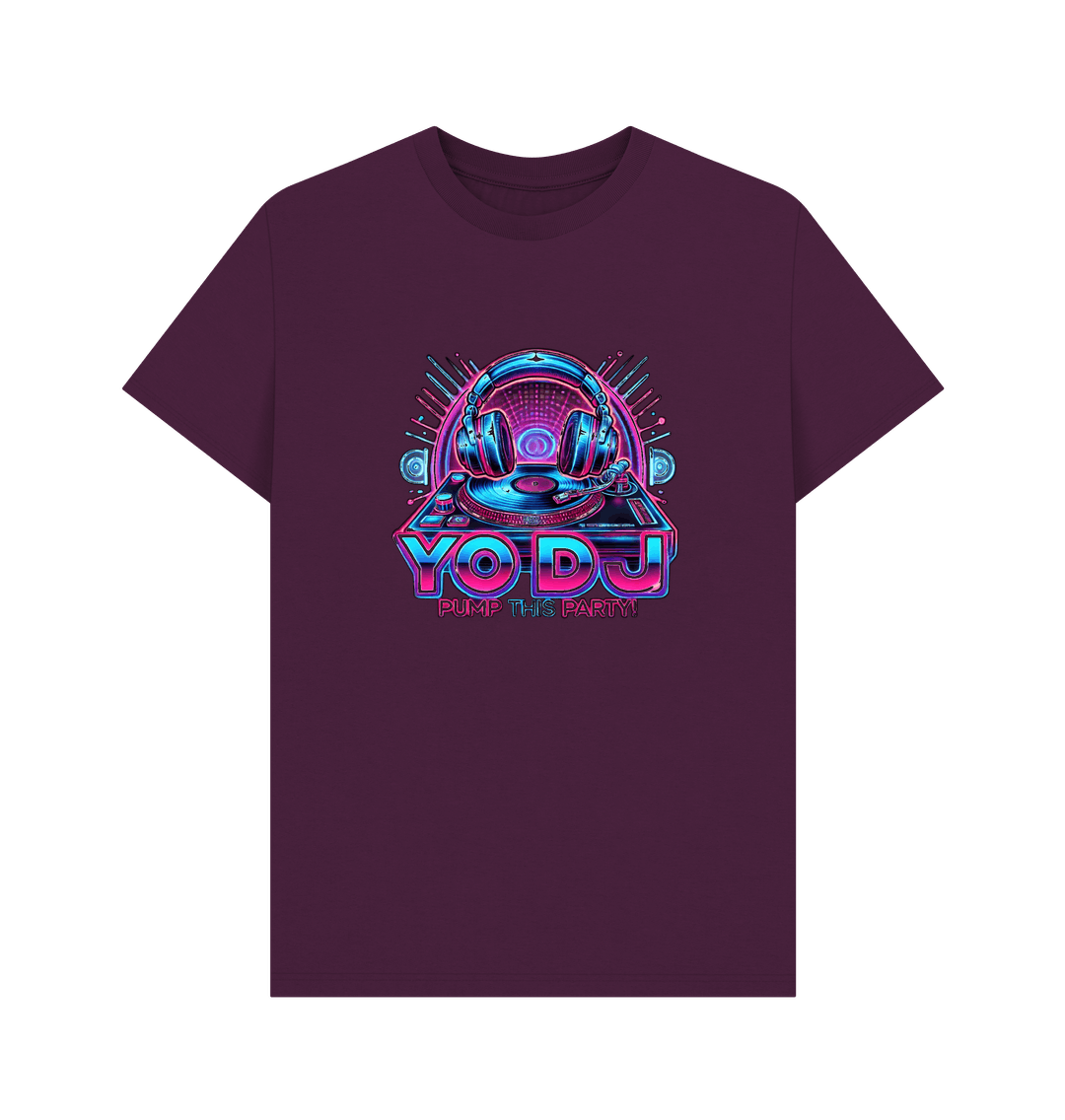 Purple Printed T-shirt