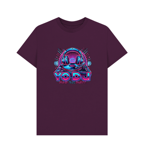 Purple Printed T-shirt