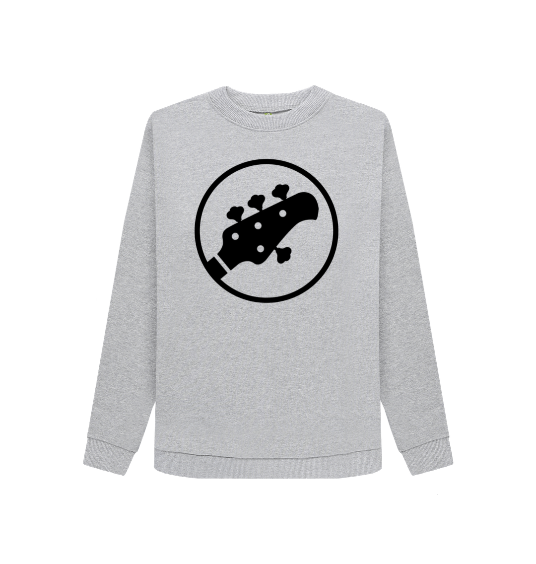 Light Heather Printed Sweater Front