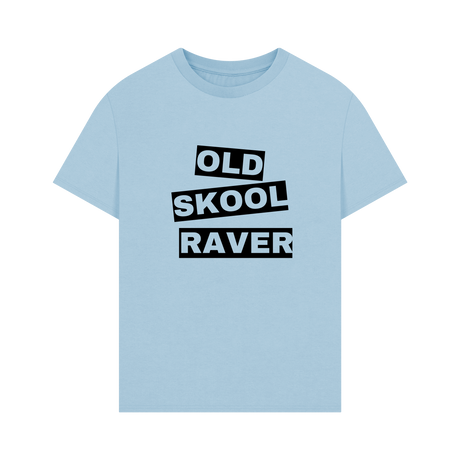 Milky Blue Printed T-shirt Front