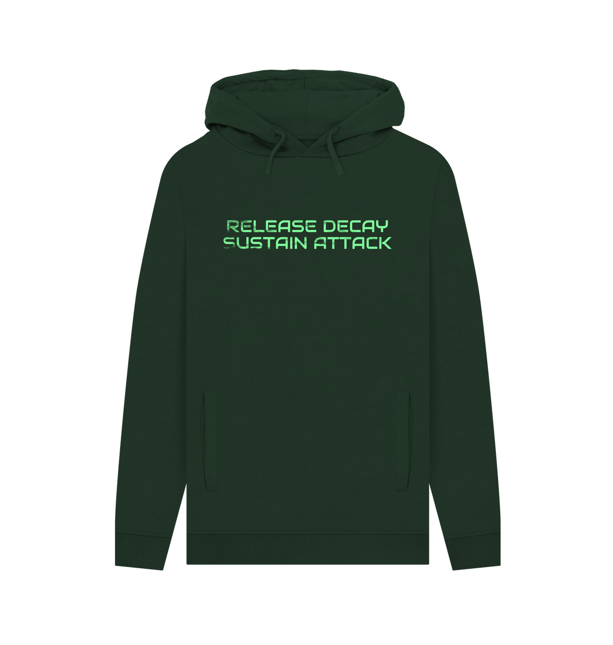 Evergreen Printed Hoody Front