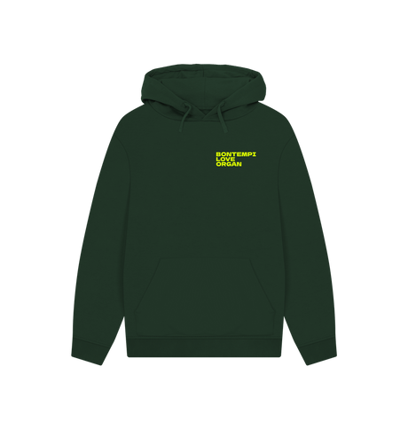 Evergreen Bontempi Love Organ Unisex Hoodie with pocket logo