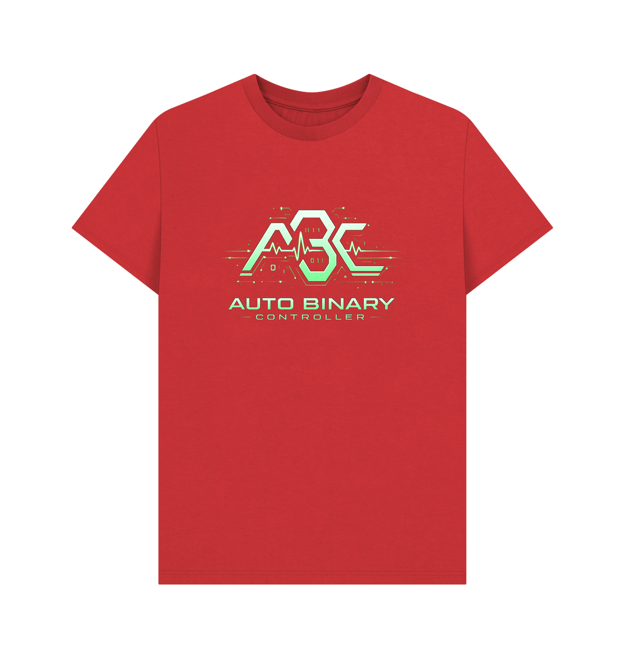 Red Printed T-shirt Front
