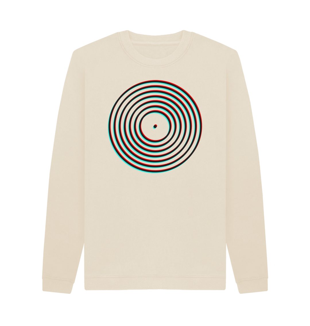 Oat Printed Sweater Front