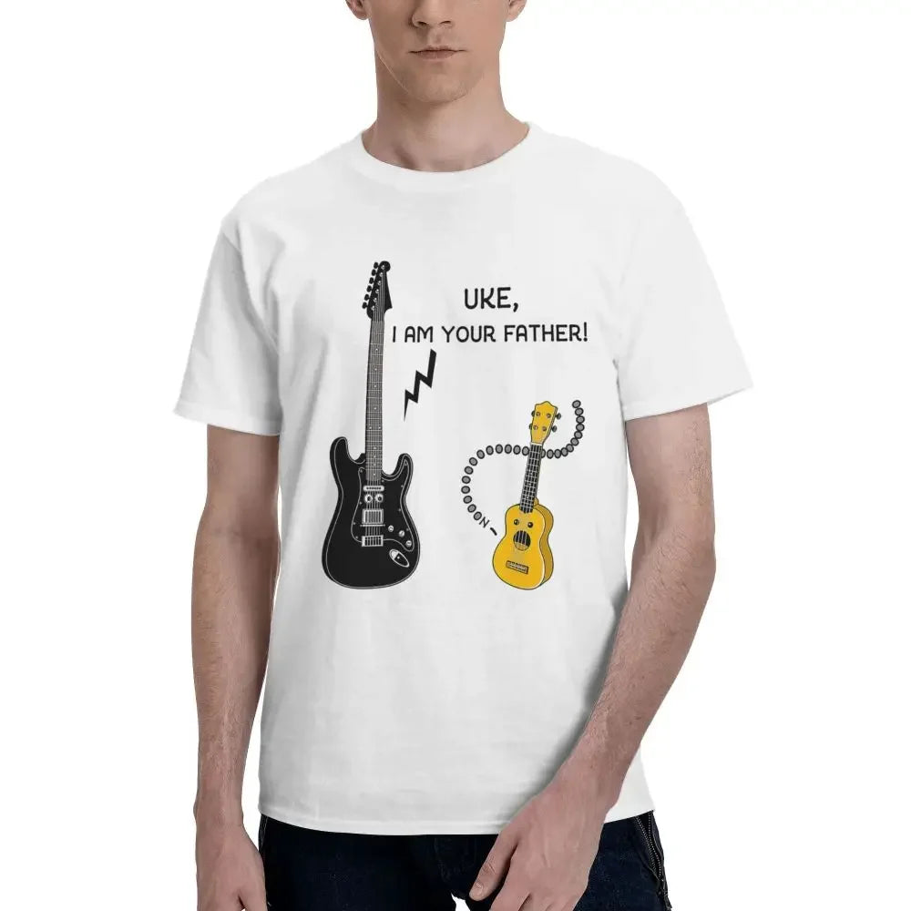 "Uke, I Am Your Father" Guitar T-shirt