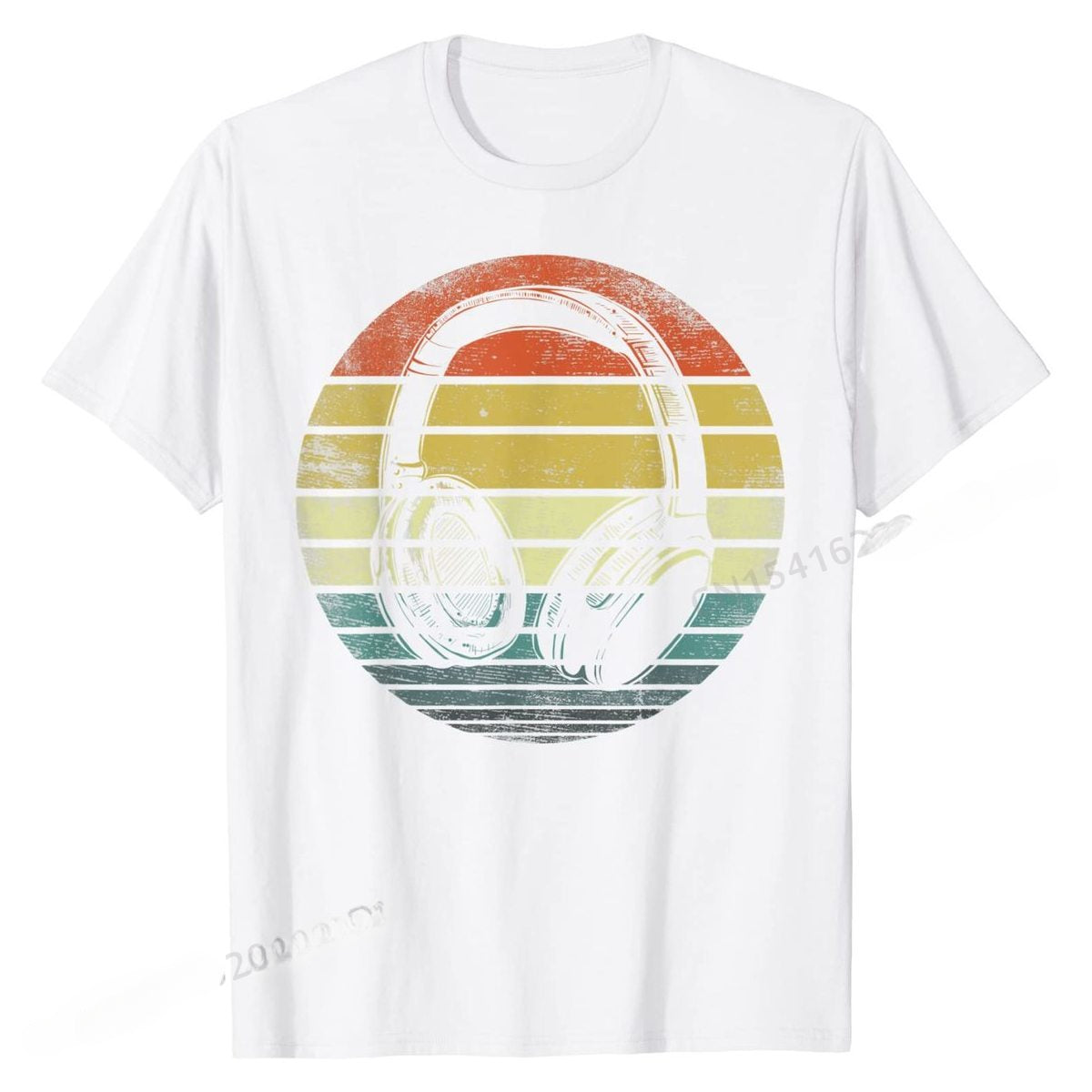 Retro Headphones T-Shirt