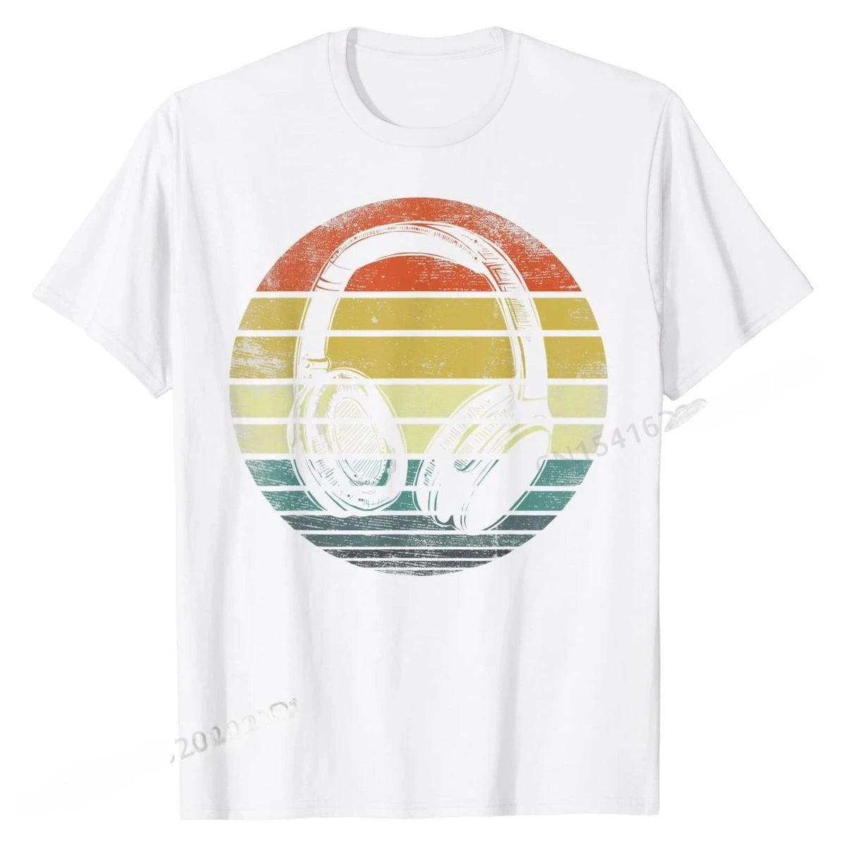 Retro Headphones T-Shirt