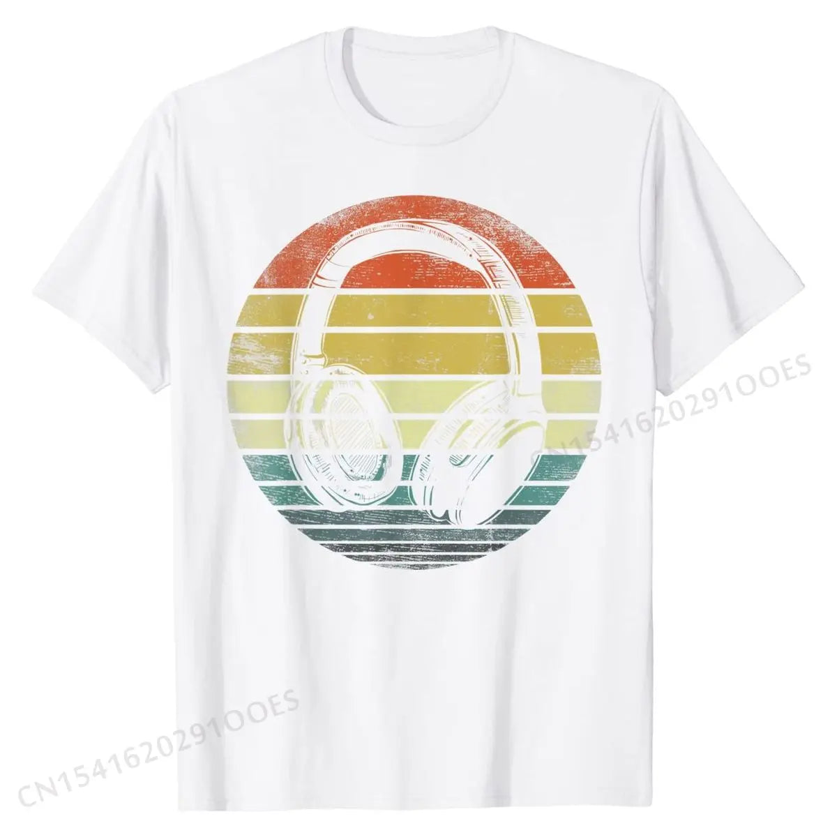 Retro Headphones T-Shirt