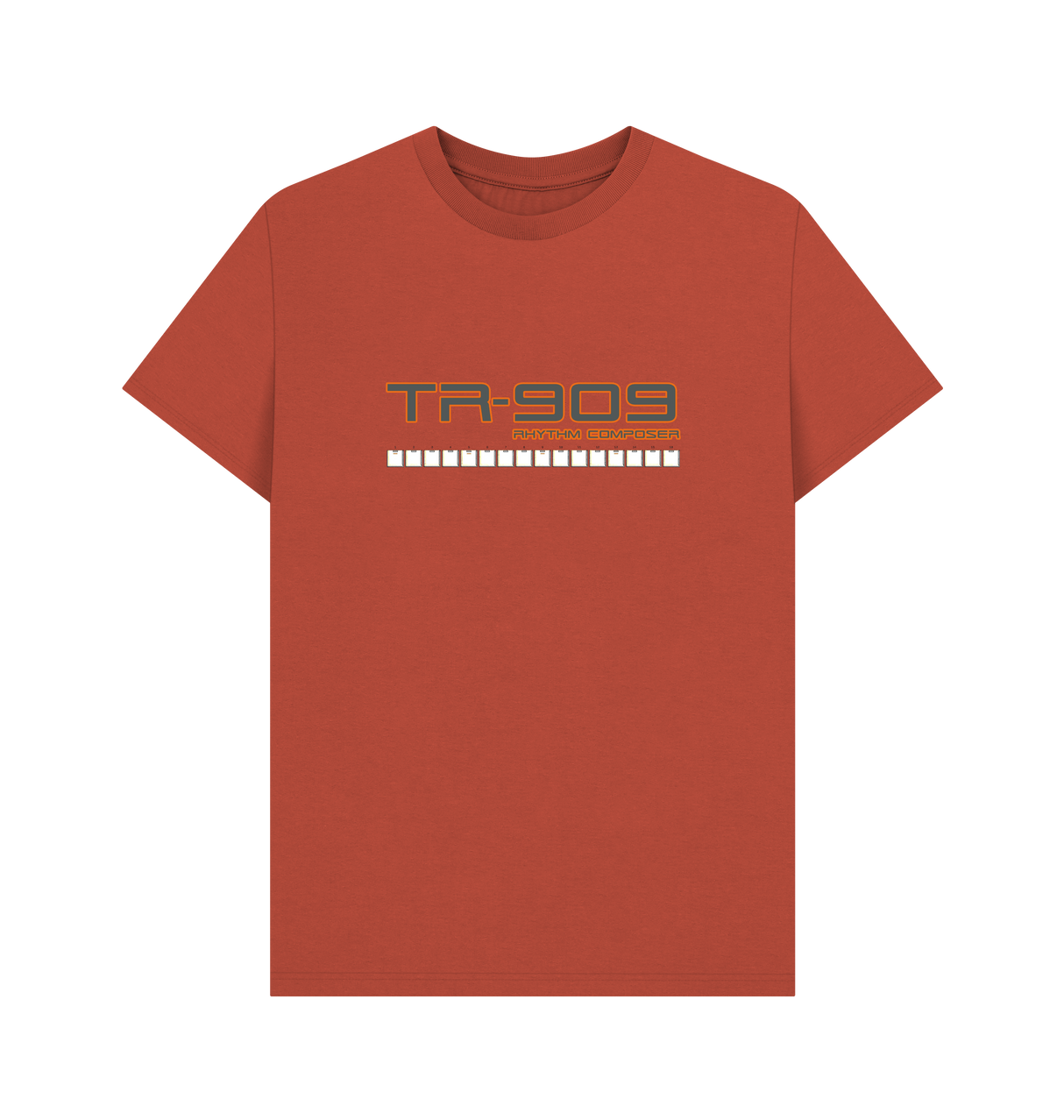 Rust Printed T-shirt Front