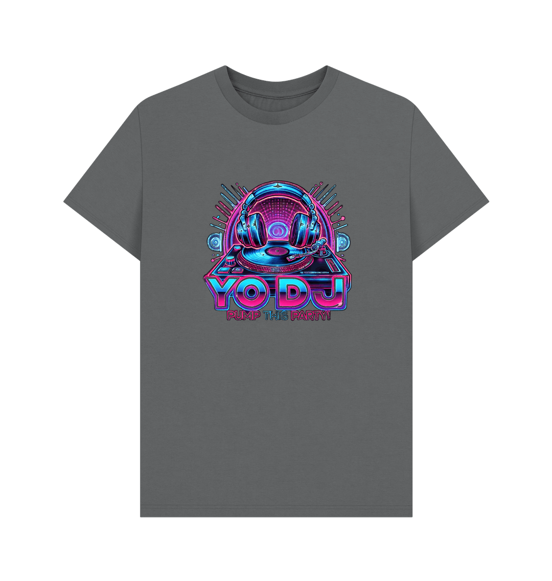 Slate Grey Printed T-shirt