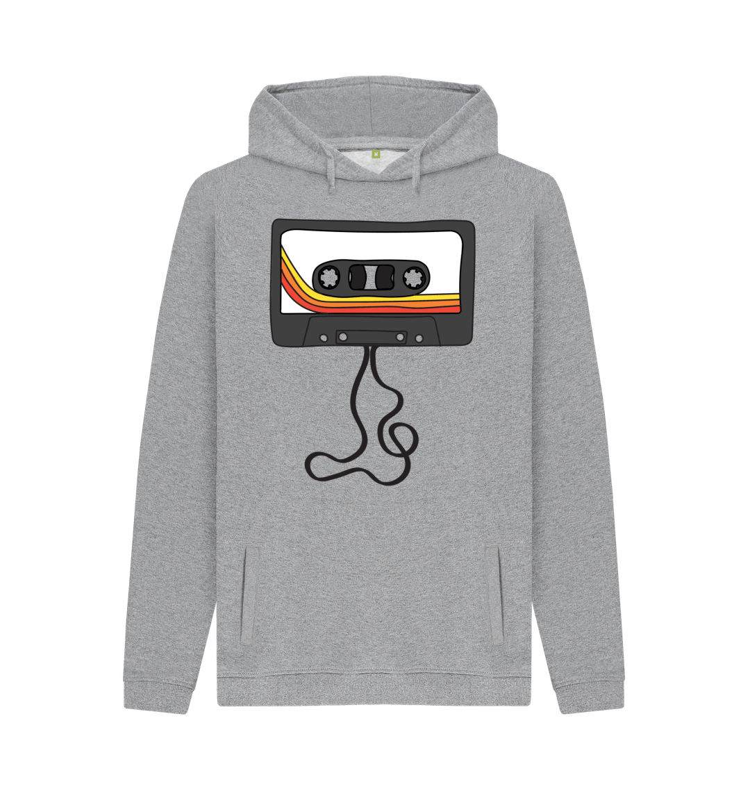Light Heather Printed Hoody Front