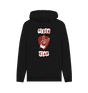 Black \"Pluck Yeah\" Graphic Mens Guitar Rock Hoodie