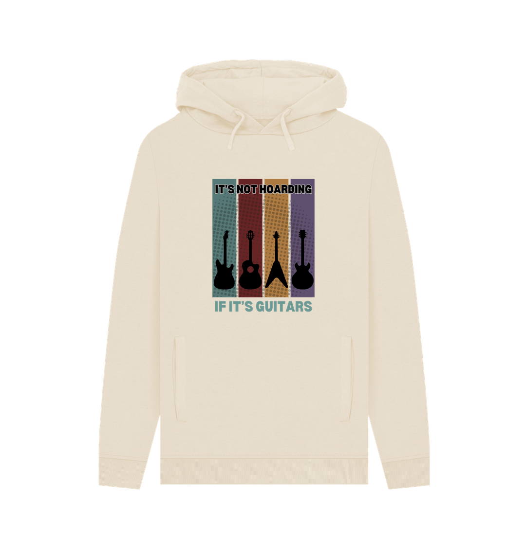 Oat \"It's Not Hoarding If It's Guitars\" Guitarist Mens Hoodie