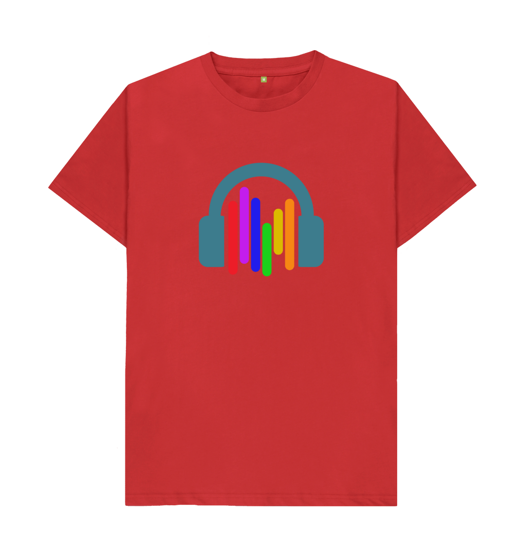 Red Printed T-shirt Front