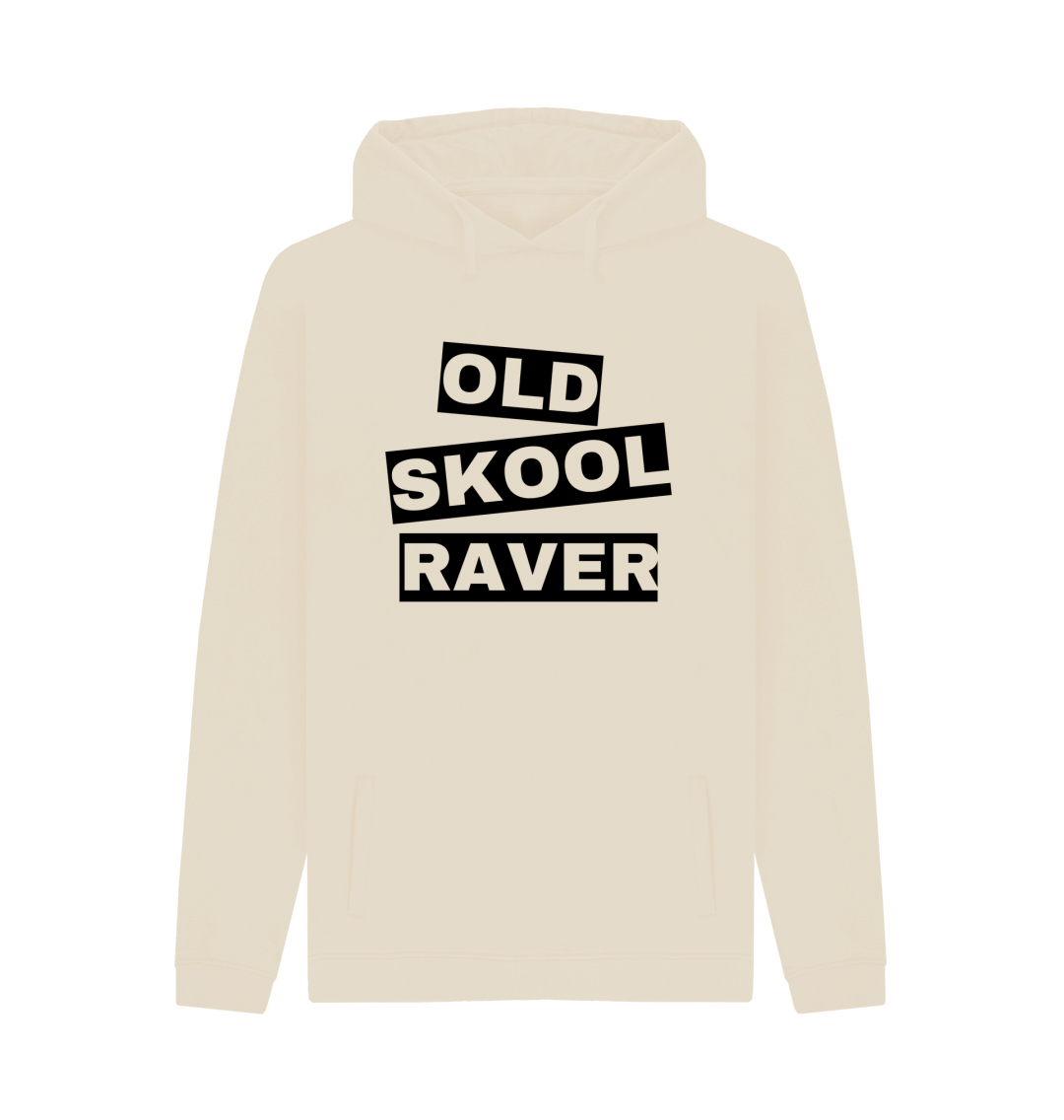 Oat Printed Hoody Front