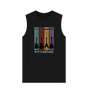 Black \"It's Not Hoarding If It's Guitars\" Mens Vest