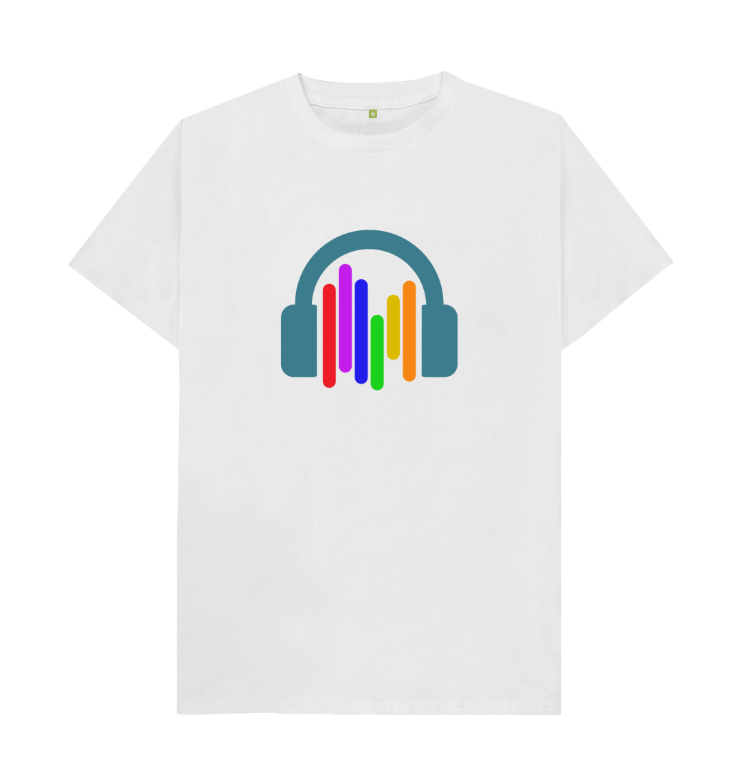 White Printed T-shirt Front