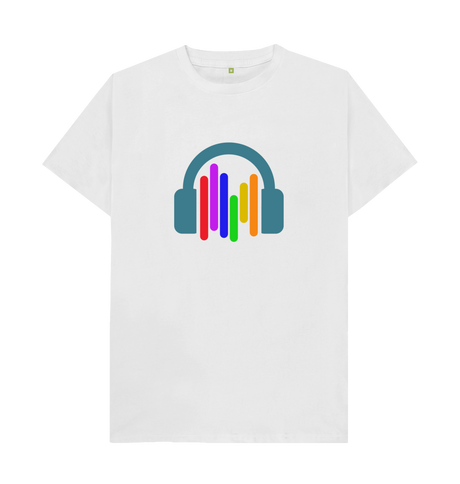 White Printed T-shirt Front