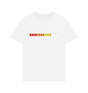 White Printed T-shirt Front