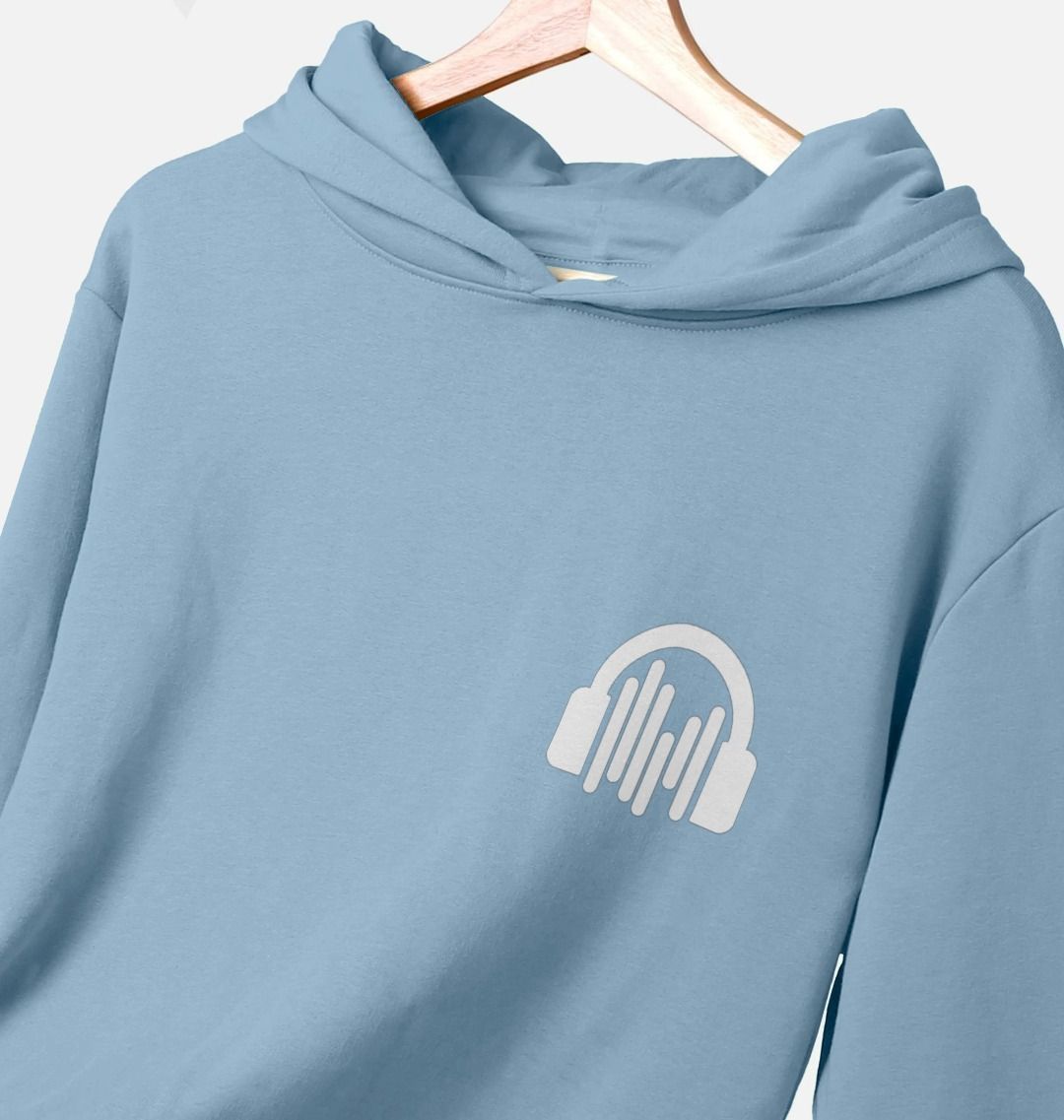 Womens Sound Shirts Hoodie w/ white pocket style logo