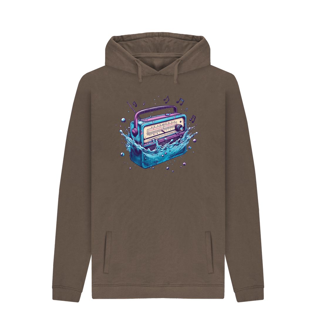 Chocolate Men's Sync Or Swim Hoodie