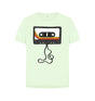 Pastel Green Womens Unwound Cassette Graphic T-Shirt