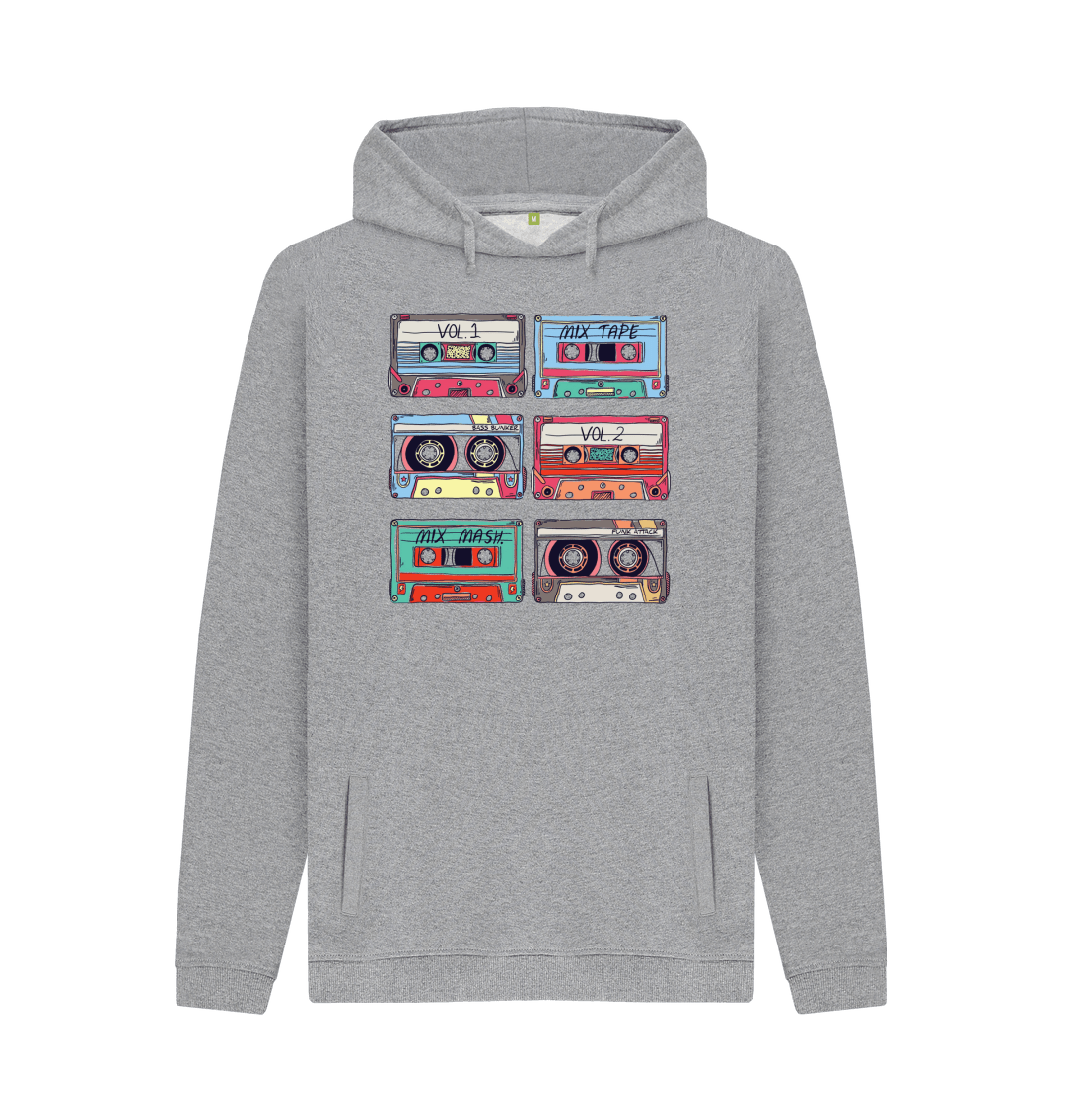 Light Heather Printed Hoody Front