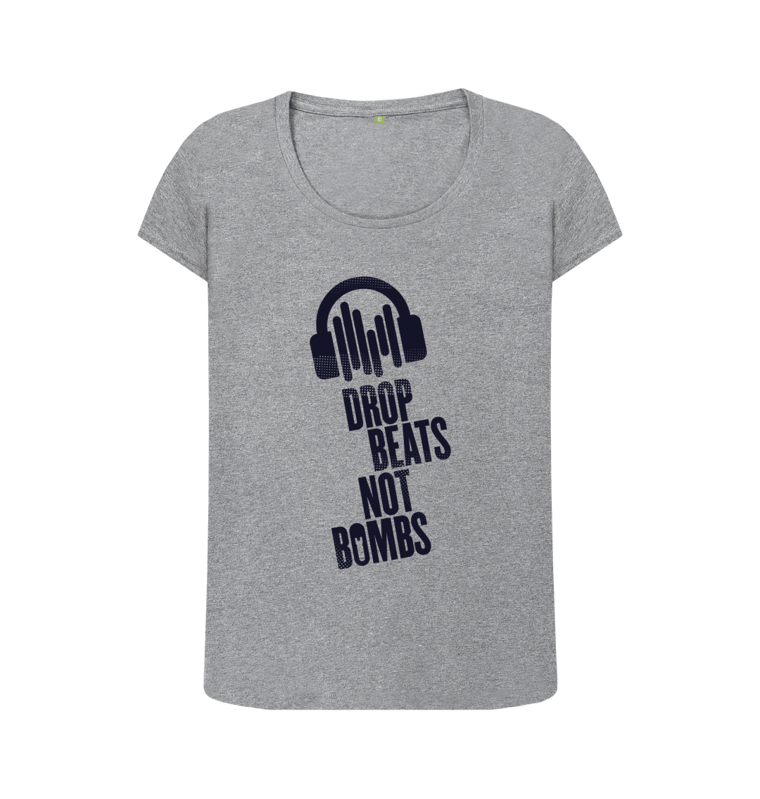 Athletic Grey Printed T-shirt Front