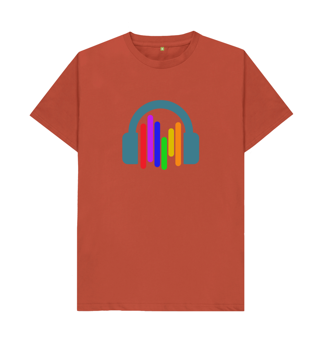 Rust Printed T-shirt Front