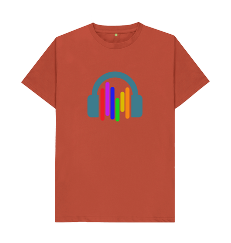 Rust Printed T-shirt Front