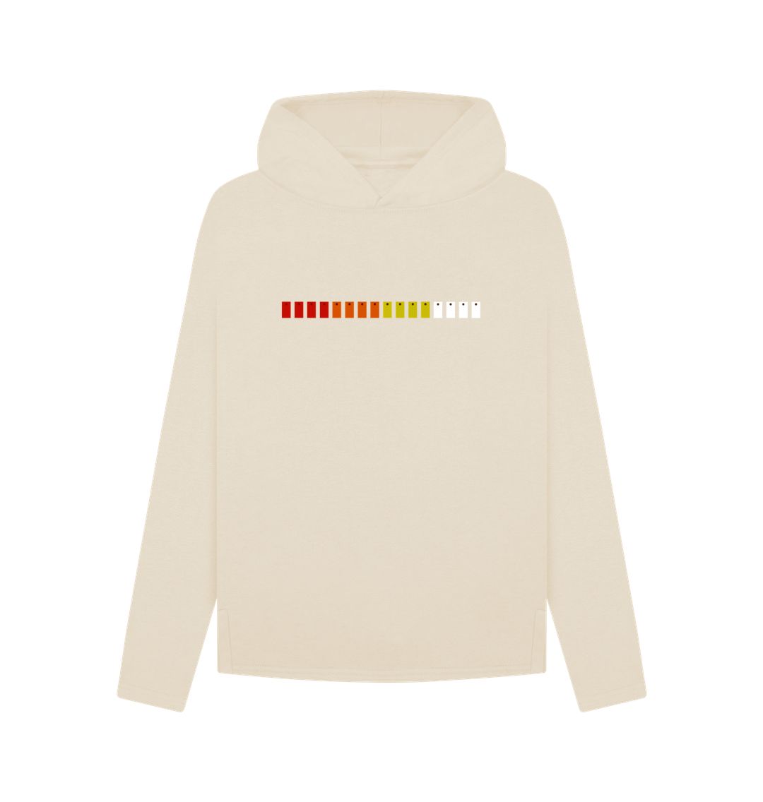 Oat Womens TR-808 Simple Pads Hoodie