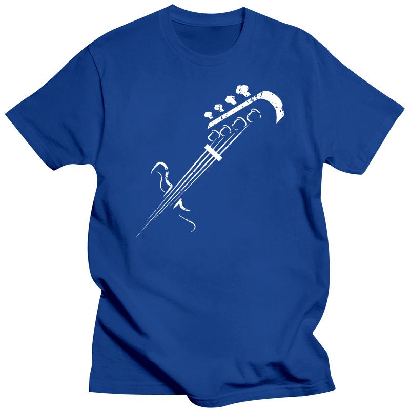 Bass Guitar Silhouette T-Shirt Guitar - Sound Shirts