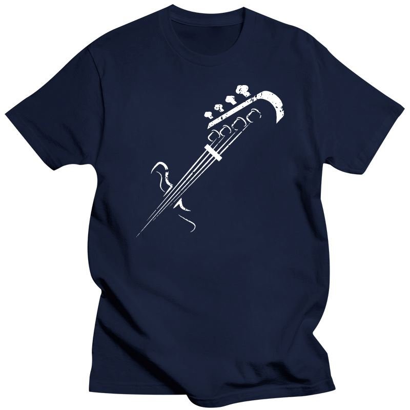 Bass Guitar Silhouette T-Shirt Guitar - Sound Shirts