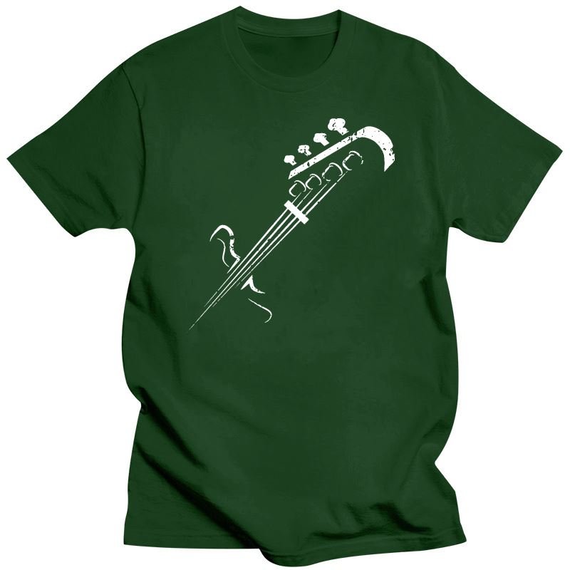 Bass Guitar Silhouette T-Shirt Guitar - Sound Shirts