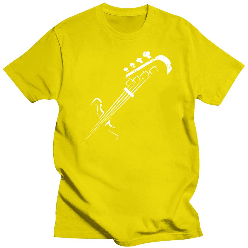 Bass Guitar Silhouette T-Shirt Guitar - Sound Shirts