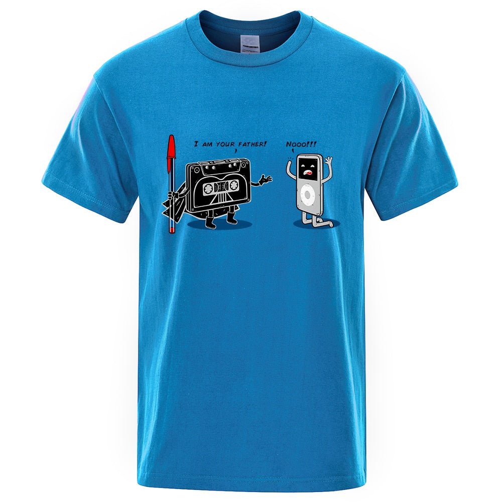 Cassette & iPod "I am your father" T-Shirt Other - Sound Shirts