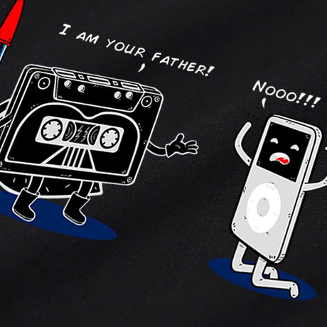 Cassette & iPod "I am your father" T-Shirt Other - Sound Shirts