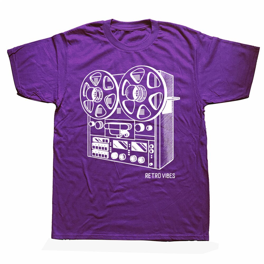 Retro Vibes Reel To Reel T-Shirt Other - Sound Shirts