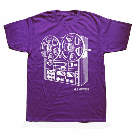 Retro Vibes Reel To Reel T-Shirt Other - Sound Shirts