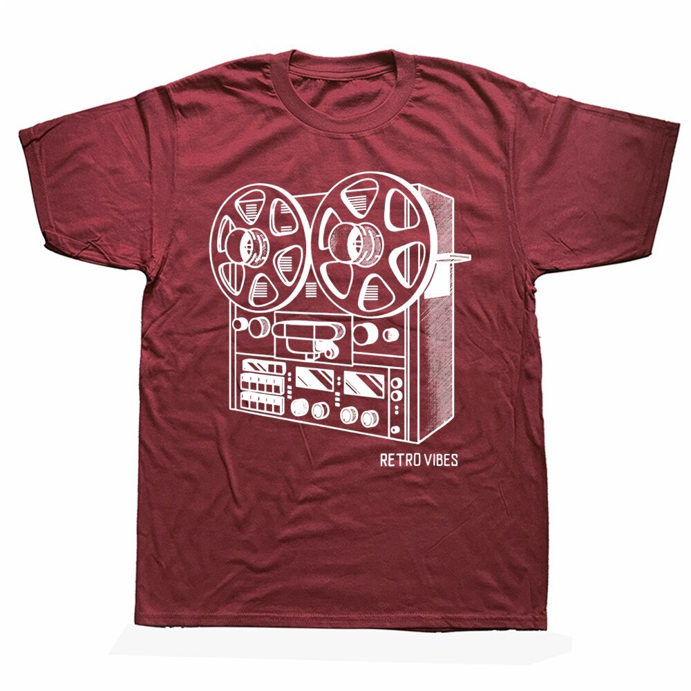 Retro Vibes Reel To Reel T-Shirt Other - Sound Shirts