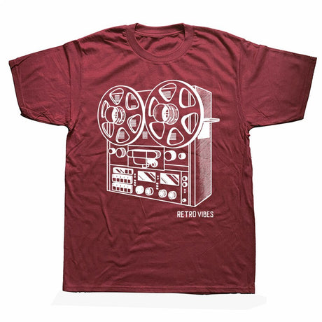 Retro Vibes Reel To Reel T-Shirt Other - Sound Shirts