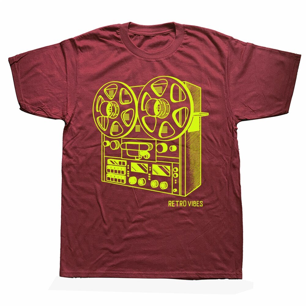 Retro Vibes Reel To Reel T-Shirt Other - Sound Shirts