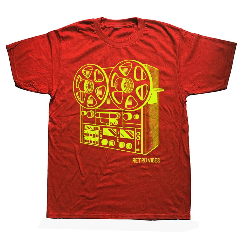 Retro Vibes Reel To Reel T-Shirt Other - Sound Shirts