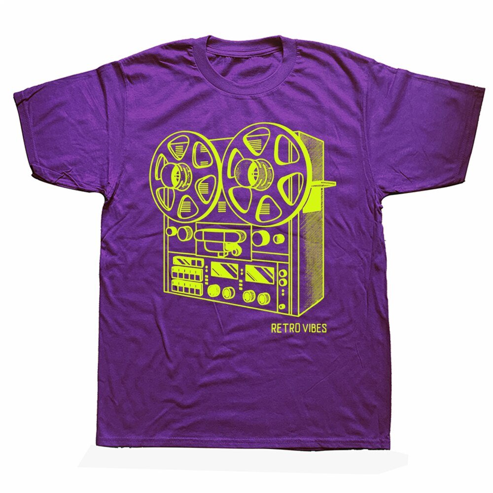 Retro Vibes Reel To Reel T-Shirt Other - Sound Shirts