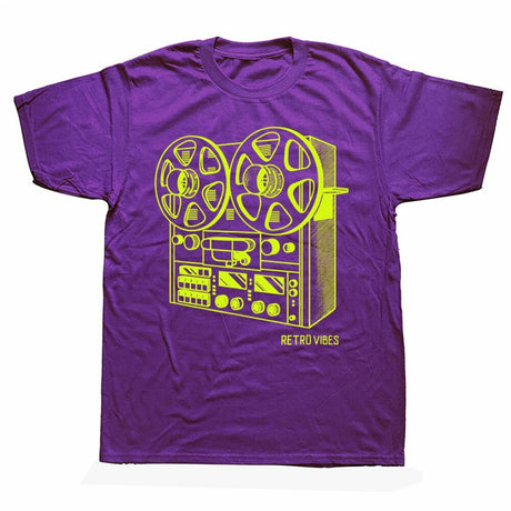 Retro Vibes Reel To Reel T-Shirt Other - Sound Shirts